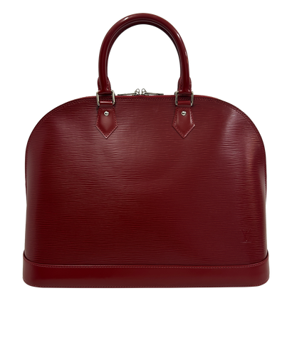 Alma GM, 640&euro;, Bolso, Rojo, Animal - Piel, Vista frontal